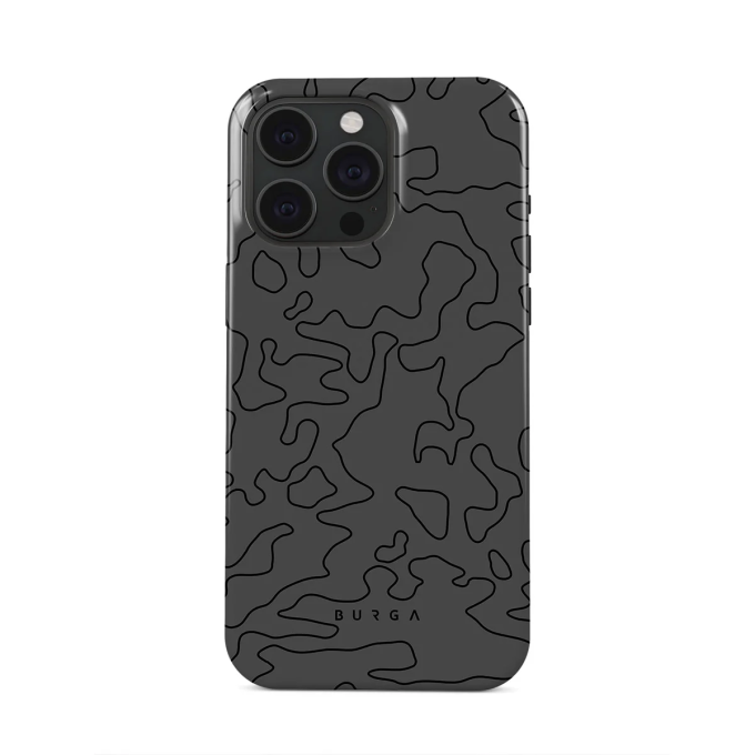iPhone 15 PRO MAX Magsafe Black Rock Tough BURGA nugarėlė