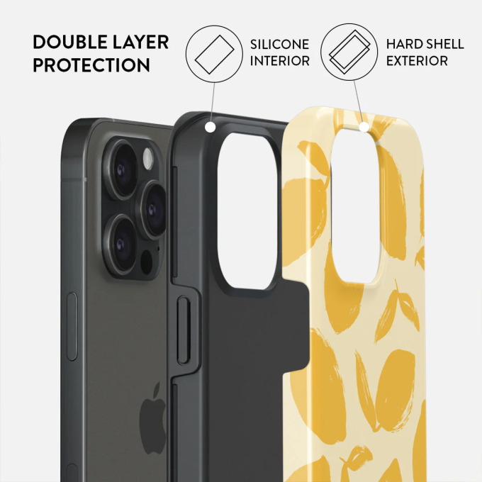 iPhone 15 PRO MAX Magsafe Lemon Tart Tough BURGA nugarėlė