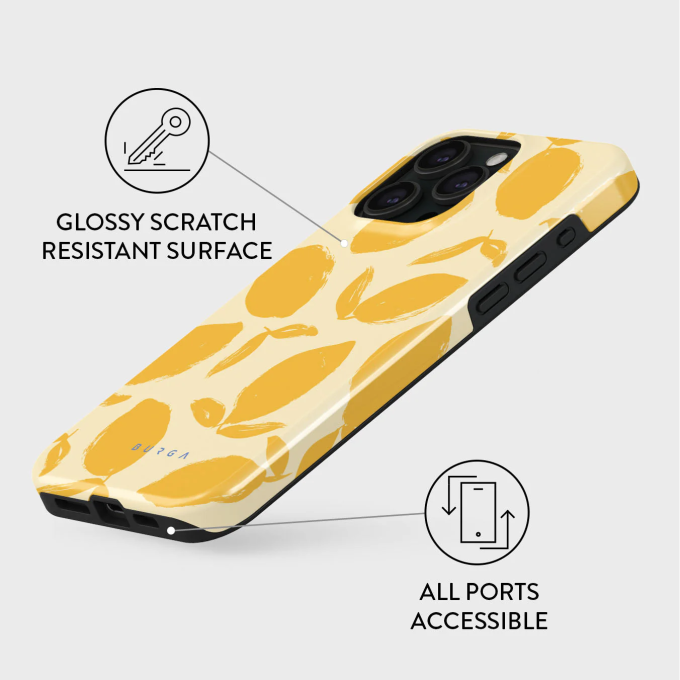 iPhone 15 PRO MAX Magsafe Lemon Tart Tough BURGA nugarėlė