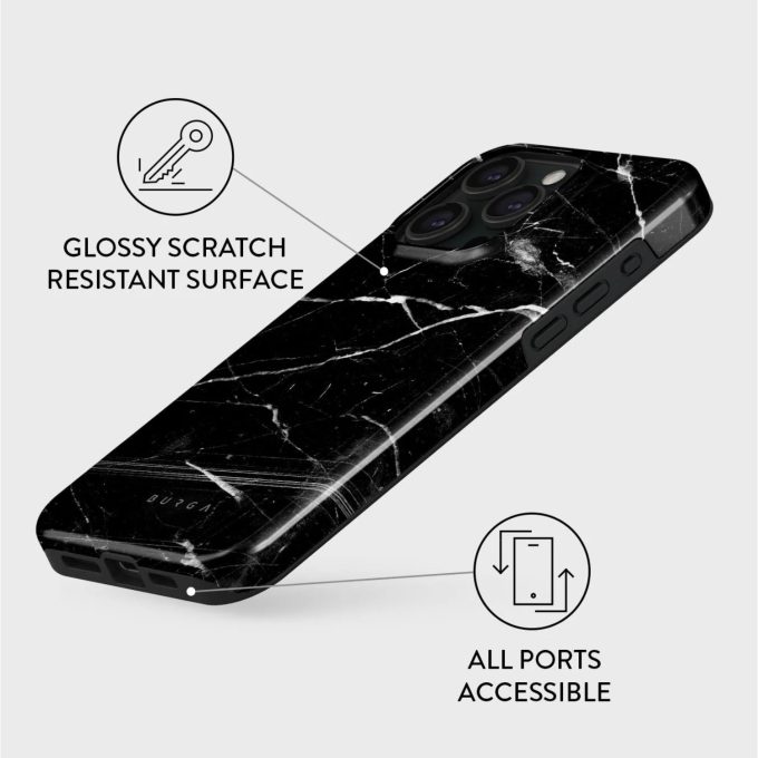 iPhone 15 PRO MAX Magsafe Noir Origin Tough BURGA nugarėlė