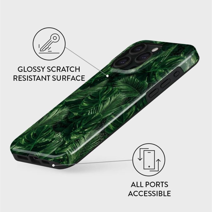 iPhone 15 PRO MAX Magsafe Tropical Garden Tough BURGA nugarėlė