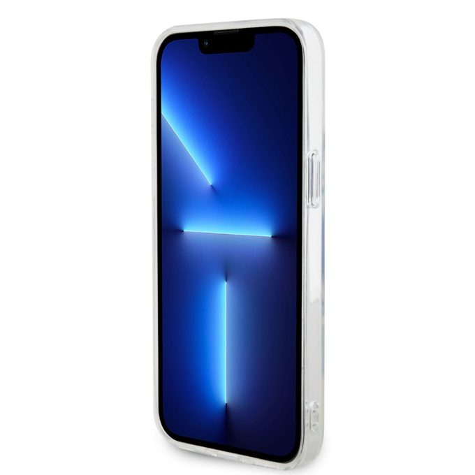 iPhone 15 PRO MAX transparent MagSafe Choupette IML KARL LAGERFELD nugarėlė