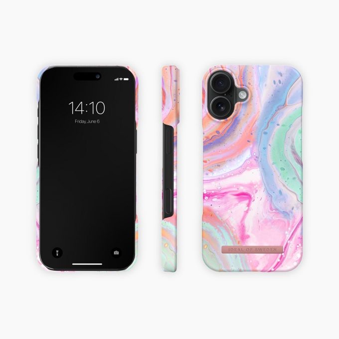 iPhone 16 iDeal Of Sweden MagSafe nugarėlė Pastel Marble