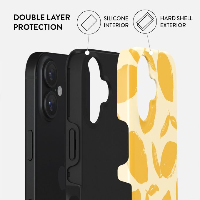 iPhone 16 Magsafe Lemon Tart Tough BURGA nugarėlė