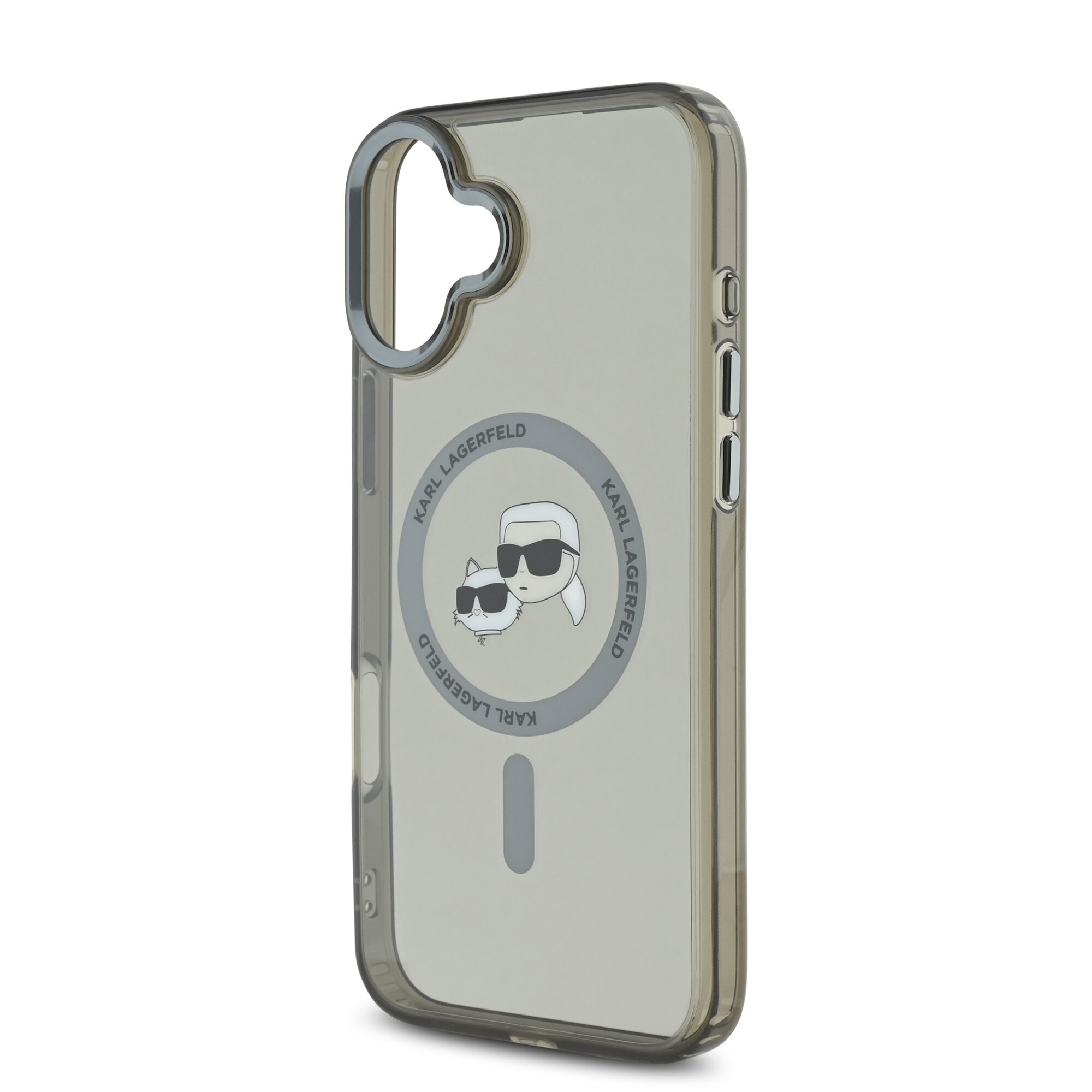 iPhone 16 PLUS black Magsafe IML Metal KC Heads KARL LAGERFELD nugarėlė - Image 6
