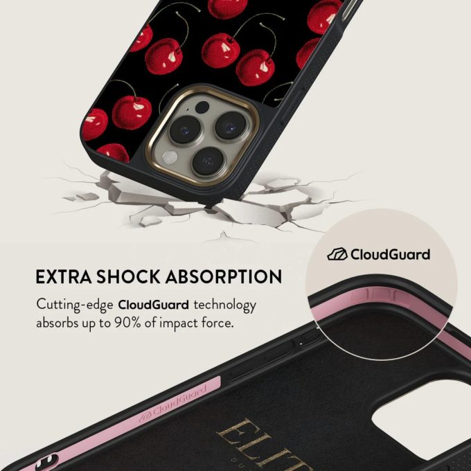 iPhone 16 PRO Elite Gold Magsafe Cherrybomb BURGA nugarėlė
