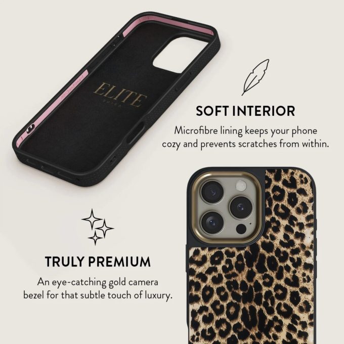 iPhone 16 PRO Elite Gold Magsafe Player BURGA nugarėlė
