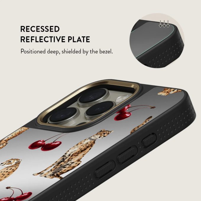 iPhone 16 PRO Elite Mirror Gold Magsafe Cougar BURGA nugarėlė