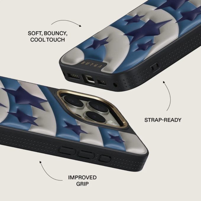 iPhone 16 PRO Elite Puffy Gold Pop Star BURGA nugarėlė