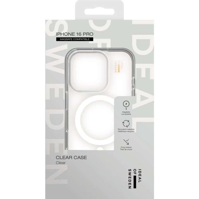 iPhone 16 PRO iDeal Of Sweden Clear MagSafe nugarėlė