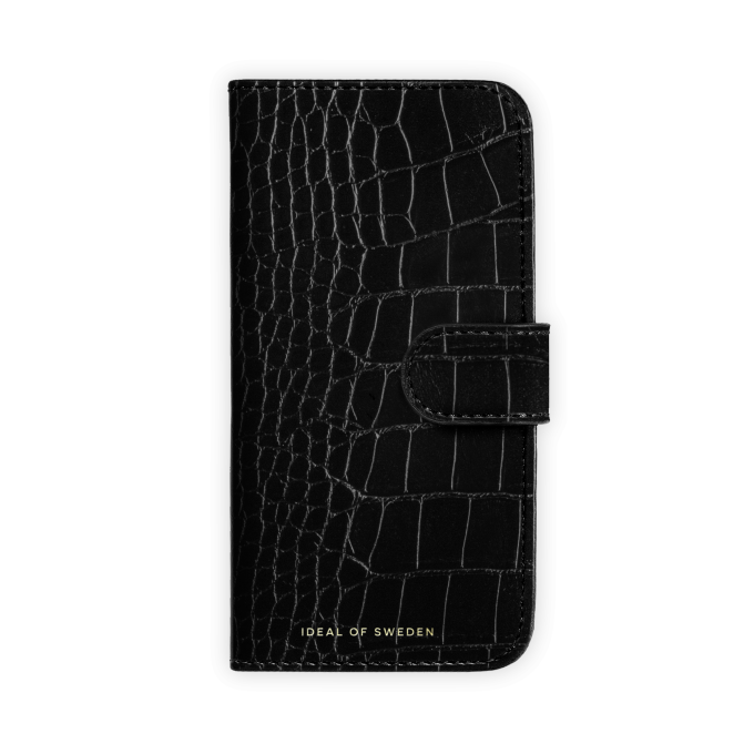 iPhone 16 PRO iDeal Of Sweden dėklas MagSafe Magnet Wallet+ Black Croco