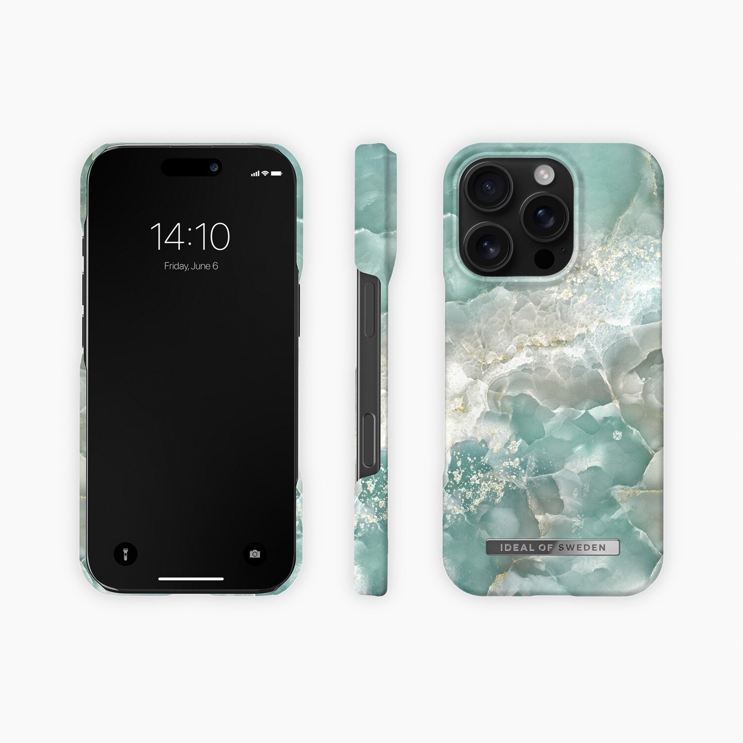 iPhone 16 PRO iDeal Of Sweden nugarėlė MagSafe Azura Marble - Image 3