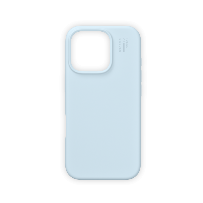 iPhone 16 PRO iDeal Of Sweden MagSafe Silicone Light Blue nugarėlė