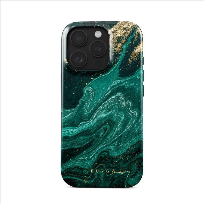 iPhone 16 PRO Magsafe Emerald Pool Tough  BURGA nugarėlė