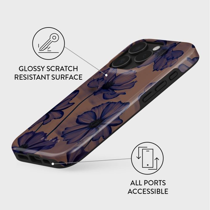 iPhone 16 PRO Magsafe Velvet Night Tough BURGA nugarėlė