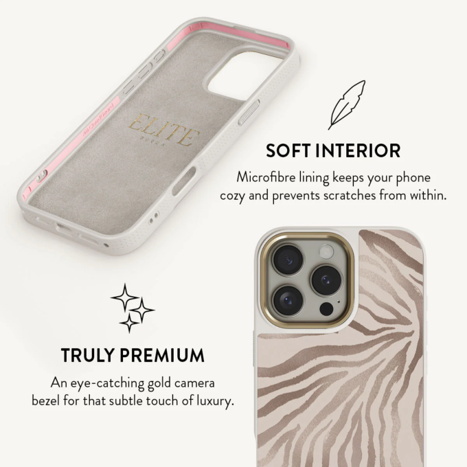 iPhone 16 PRO MAX Elite Light Gold Magsafe Lustre BURGA nugarėlė