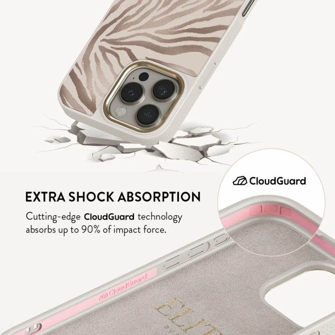 iPhone 16 PRO MAX Elite Light Gold Magsafe Lustre BURGA nugarėlė