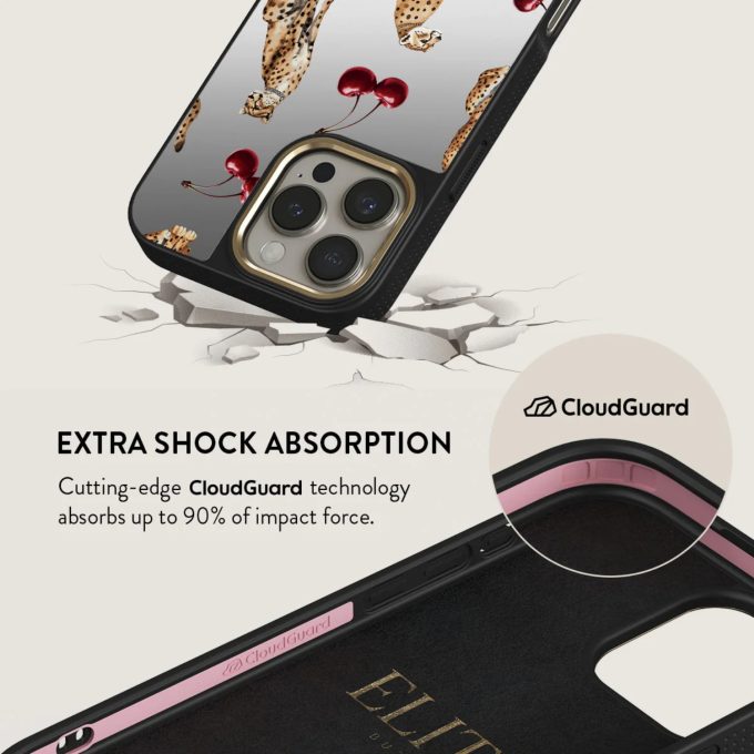 iPhone 16 PRO MAX Elite Mirror Gold Magsafe Cougar BURGA nugarėlė
