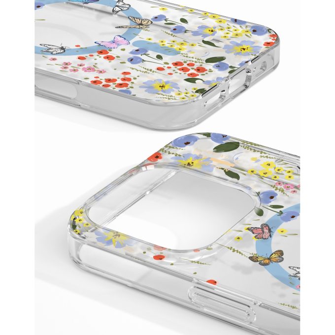 iPhone 16 PRO MAX iDeal Of Sweden Clear nugarėlė MagSafe Artistic Garden