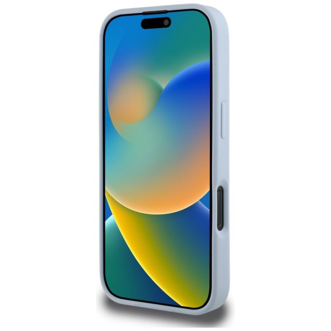 iPhone 16 PRO MAX light blue Big 4G Logo Classic GUESS nugarėlė