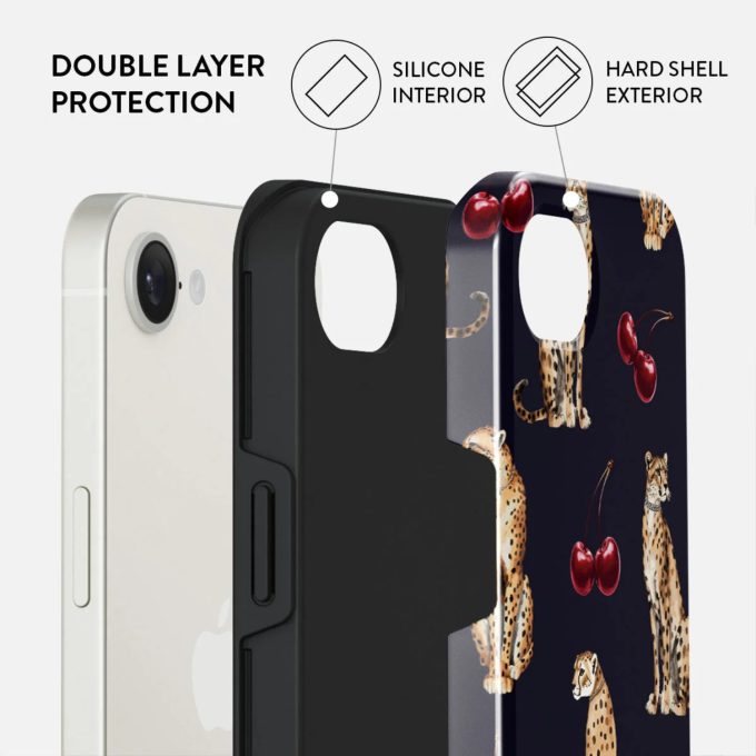 iPhone 16e / 17e MagSafe Cougar Tough BURGA nugarėlė