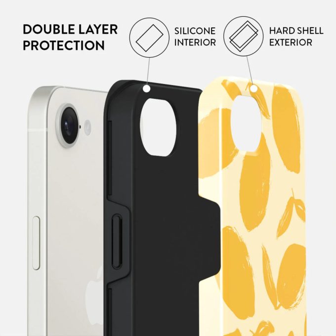 iPhone 16e / 17e MagSafe Lemon Tart Tough BURGA nugarėlė