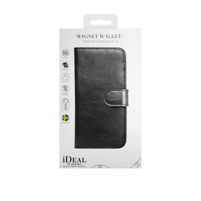 iPhone 6+/6S+ iDeal Of Sweden dėklas Magnet Wallet+