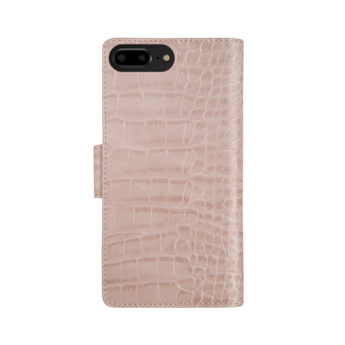 iPhone 6+/7+/8+ iDeal Of Sweden dėkla Wallet Rose Croco