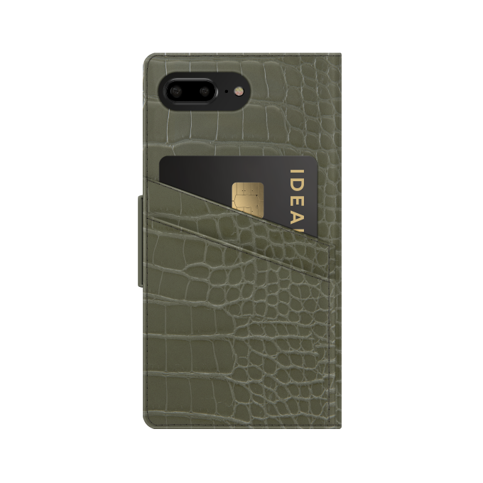 iPhone 6+/7+/8+ iDeal Of Sweden dėklas Khaki Croco