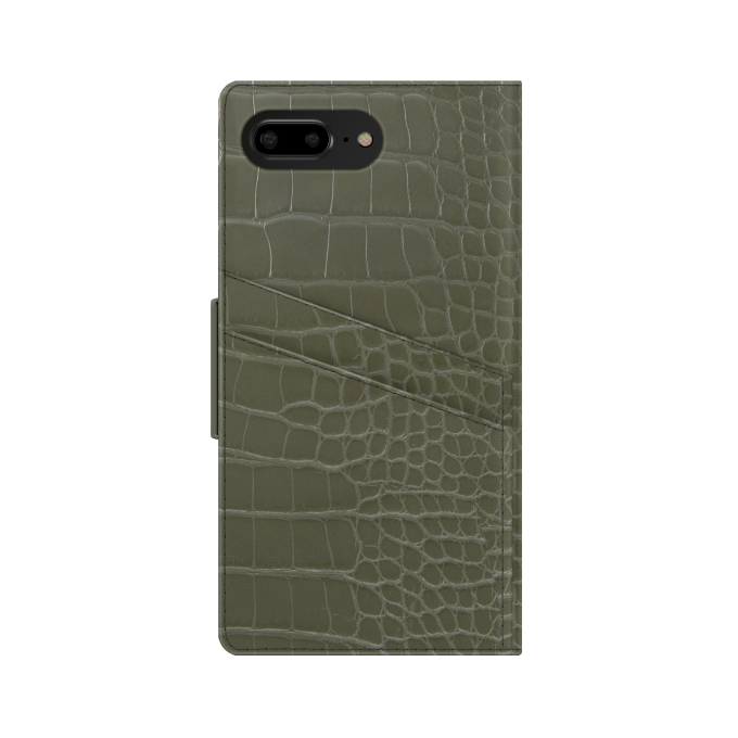 iPhone 6+/7+/8+ iDeal Of Sweden dėklas Khaki Croco