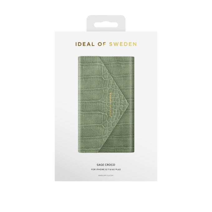 iPhone 6+/7+/8+ iDeal Of Sweden dėklas Sage Croco