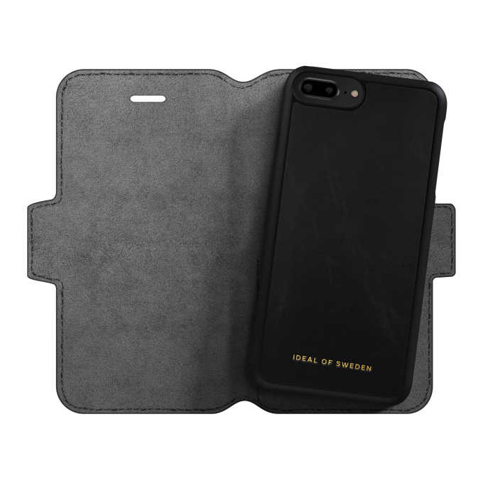 iPhone 6+/7+/8+ iDeal Of Sweden dėklas Wallet Black