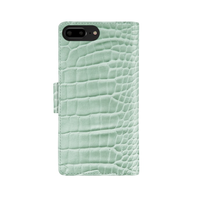 iPhone 6+/7+/8+ iDeal Of Sweden dėklas Wallet Mint Croco