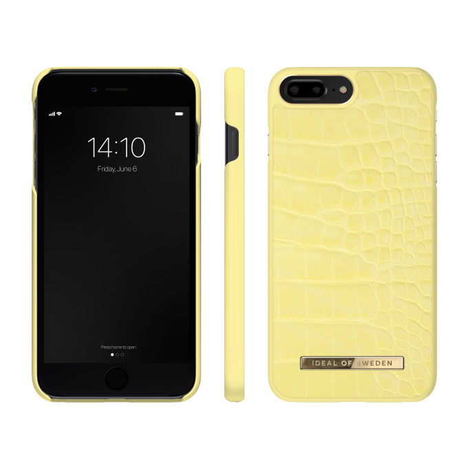 iPhone 6+/7+/8+ iDeal Of Sweden nugarėlė Lemon Croco