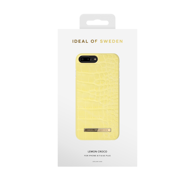 iPhone 6+/7+/8+ iDeal Of Sweden nugarėlė Lemon Croco