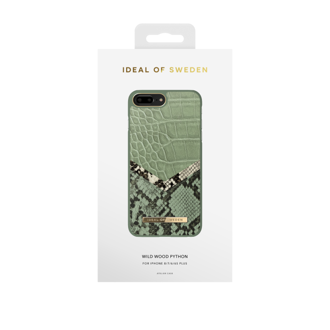 iPhone 6+/7+/8+ iDeal Of Sweden nugarėlė Wild Wood Python