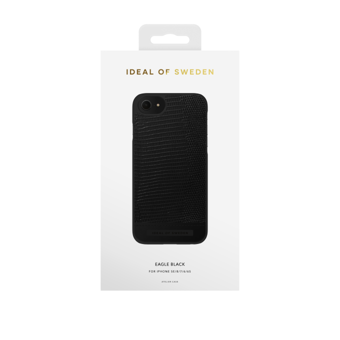iPhone 6/7/8/SE 2020/SE 2022 iDeal Of Sweden nugarėlė Eagle Black