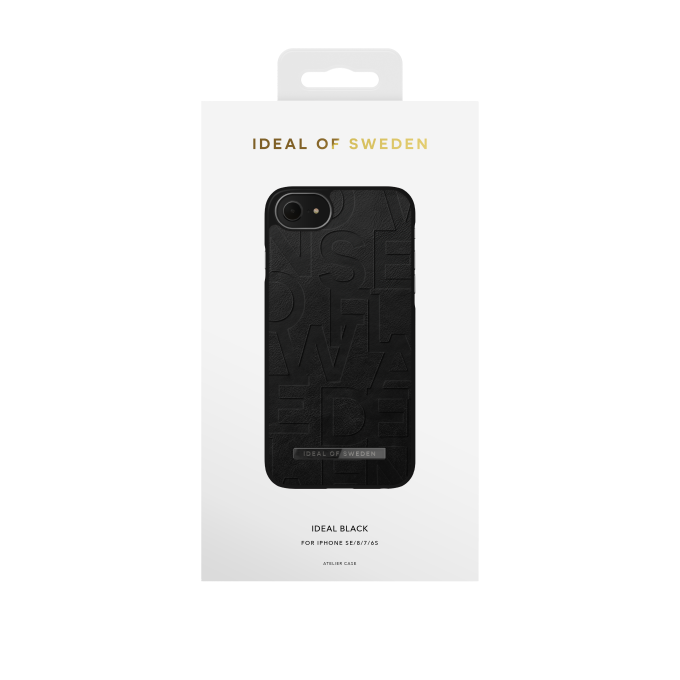 iPhone 6/7/8/SE 2020/SE 2022 iDeal Of Sweden nugarėlė IDEAL Black