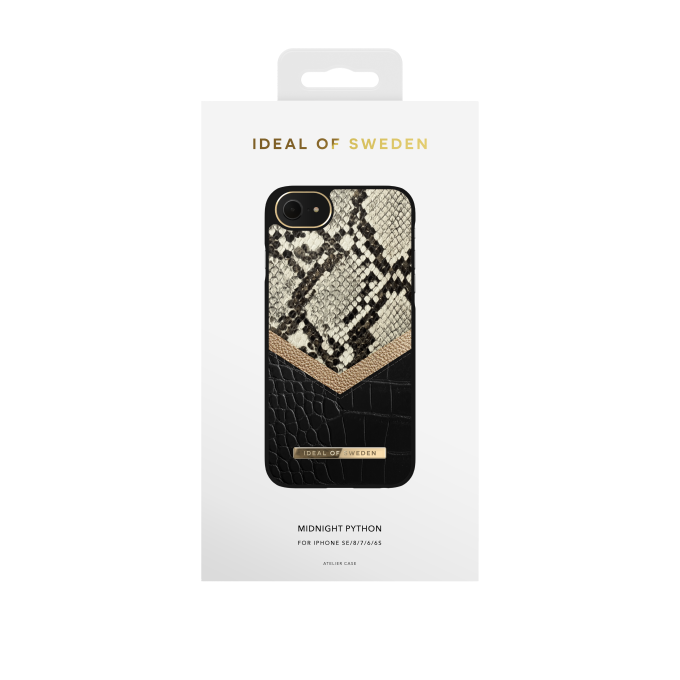 iPhone 6/7/8/SE 2020/SE 2022 iDeal Of Sweden nugarėlė Midnight Python