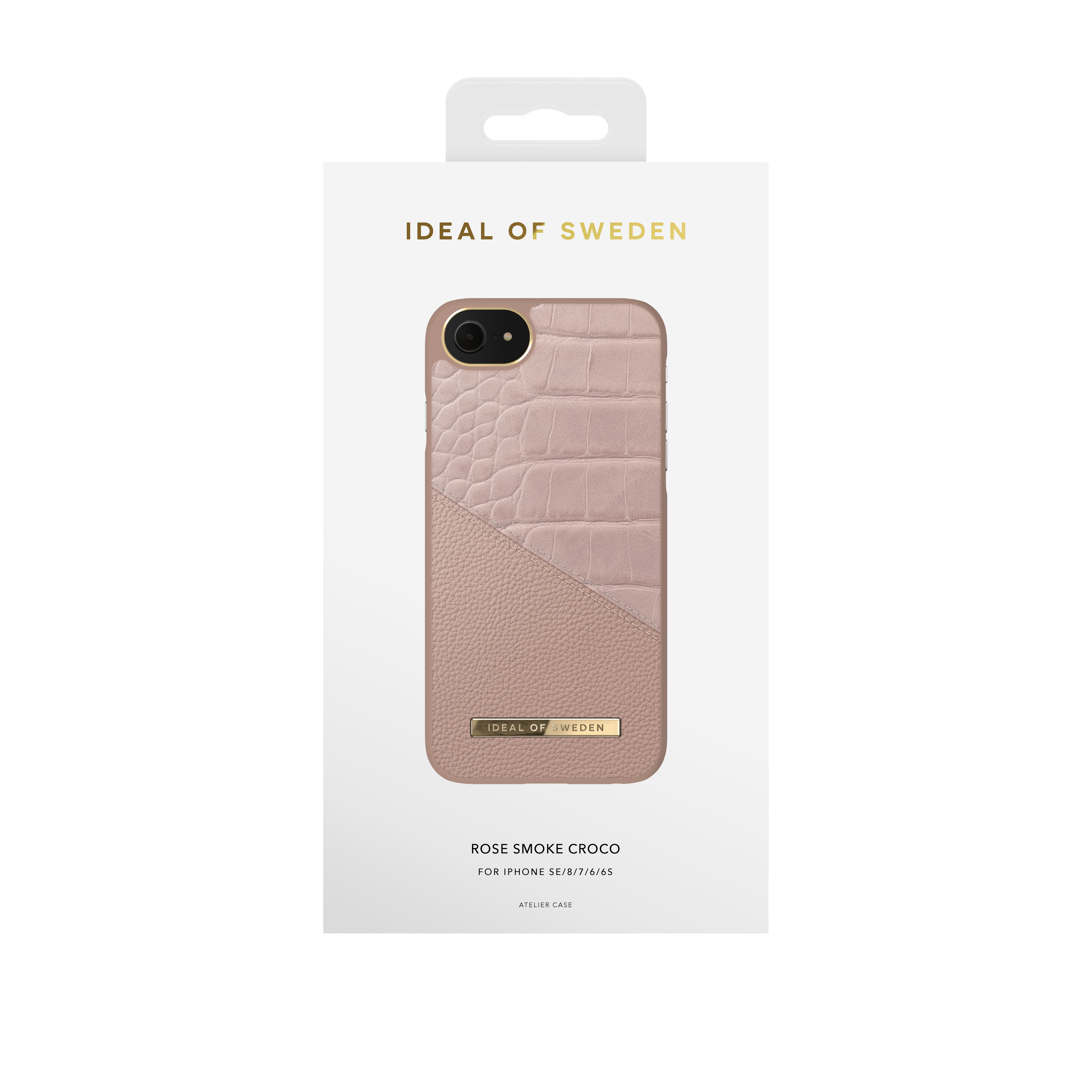 iPhone 6/7/8/SE 2020/SE 2022 iDeal Of Sweden nugarėlė Rose Smoke Croco - Image 2