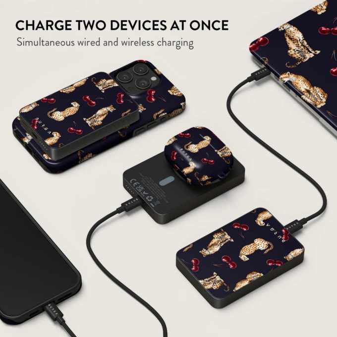 Išorinė baterija Magsafe Cougar Gunmetal BURGA 5000mAh