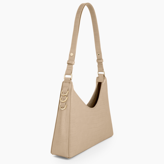 Jolie Curve - Cut iDeal Of Sweden Bag Fudge Croco