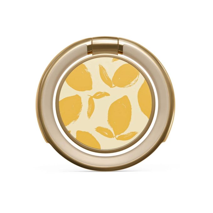 Klijuojamas laikiklis - žiedas Lemon Tart Gold BURGA