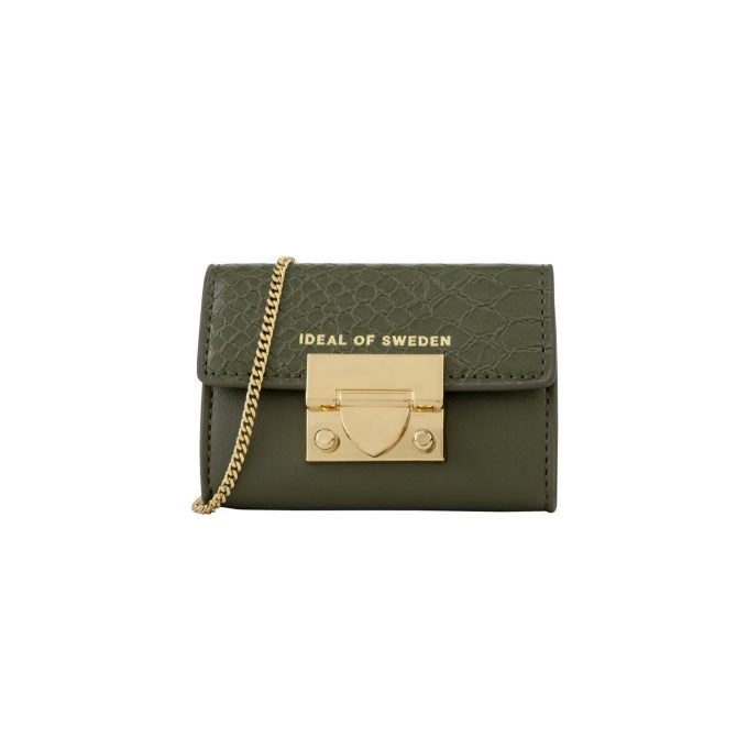 Liv Padlock iDeal Of Sweden Wallet Green Snake