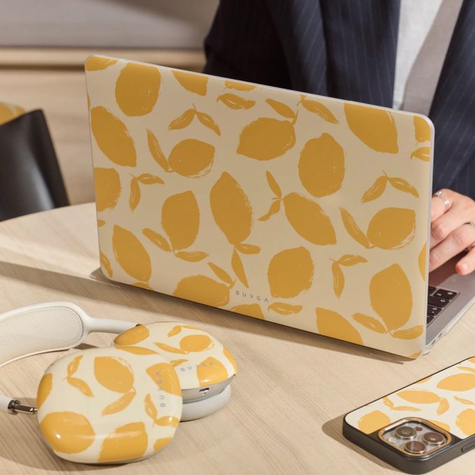 MacBook Pro 16 A2485 Lemon Tart BURGA dėklas