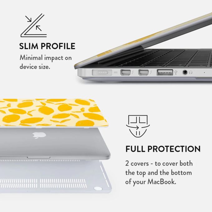 MacBook Pro 16 A2485 Lemon Tart BURGA dėklas