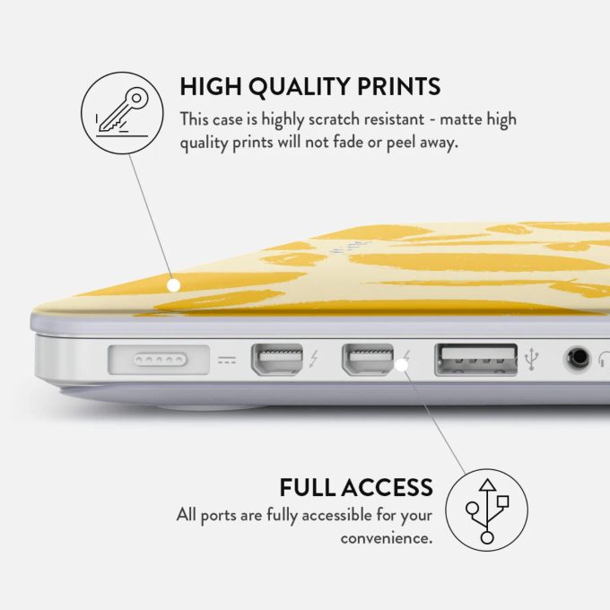 MacBook Pro 16 A2485 Lemon Tart BURGA dėklas