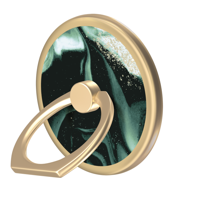Magnetic Ring Mount iDeal Of Sweden Golden Olive Marble