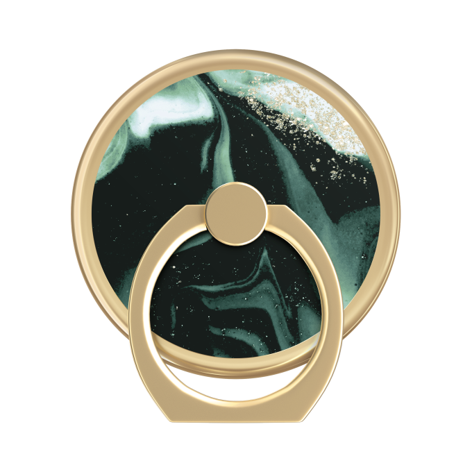 Magnetic Ring Mount iDeal Of Sweden Golden Olive Marble