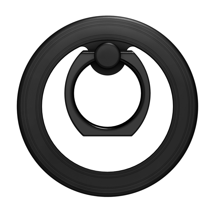 Magnetinis iDeal Of Sweden žiedas MagSafe Ring Mount Black